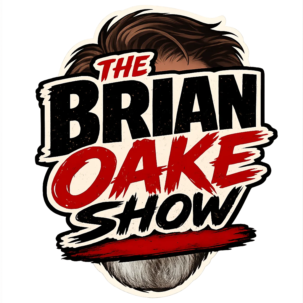 The Brian Oake Show sticker — tap for merch