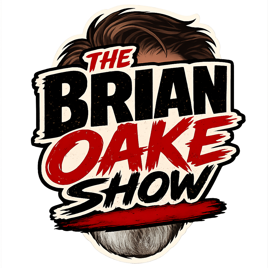 The Brian Oake Show sticker — tap for merch